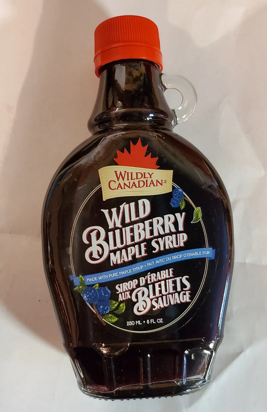 Wildly Canadian Wild Blueberry Maple Syrup 250ml