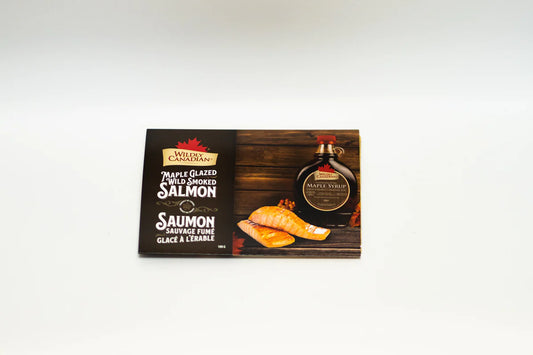 Wildly Canadian Maple Glazed Wild Smoked Salmon 100g